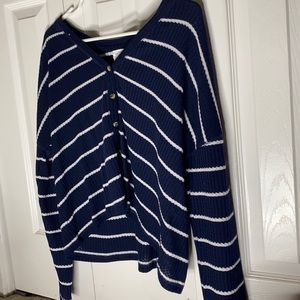 long sleeve Sweater navy blue